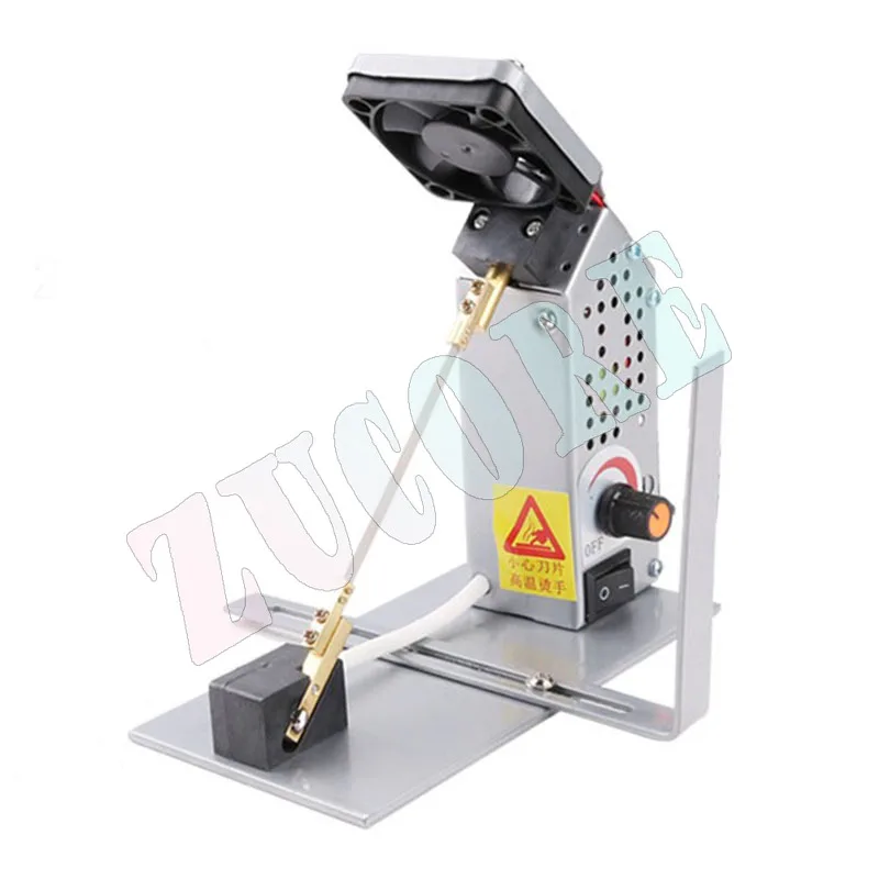 YC-18 شريط لاصق كهروميكانيكي ساخن سكين قابل للتعديل آلة القطع الساخنة علامة تجارية يدوية صغيرة