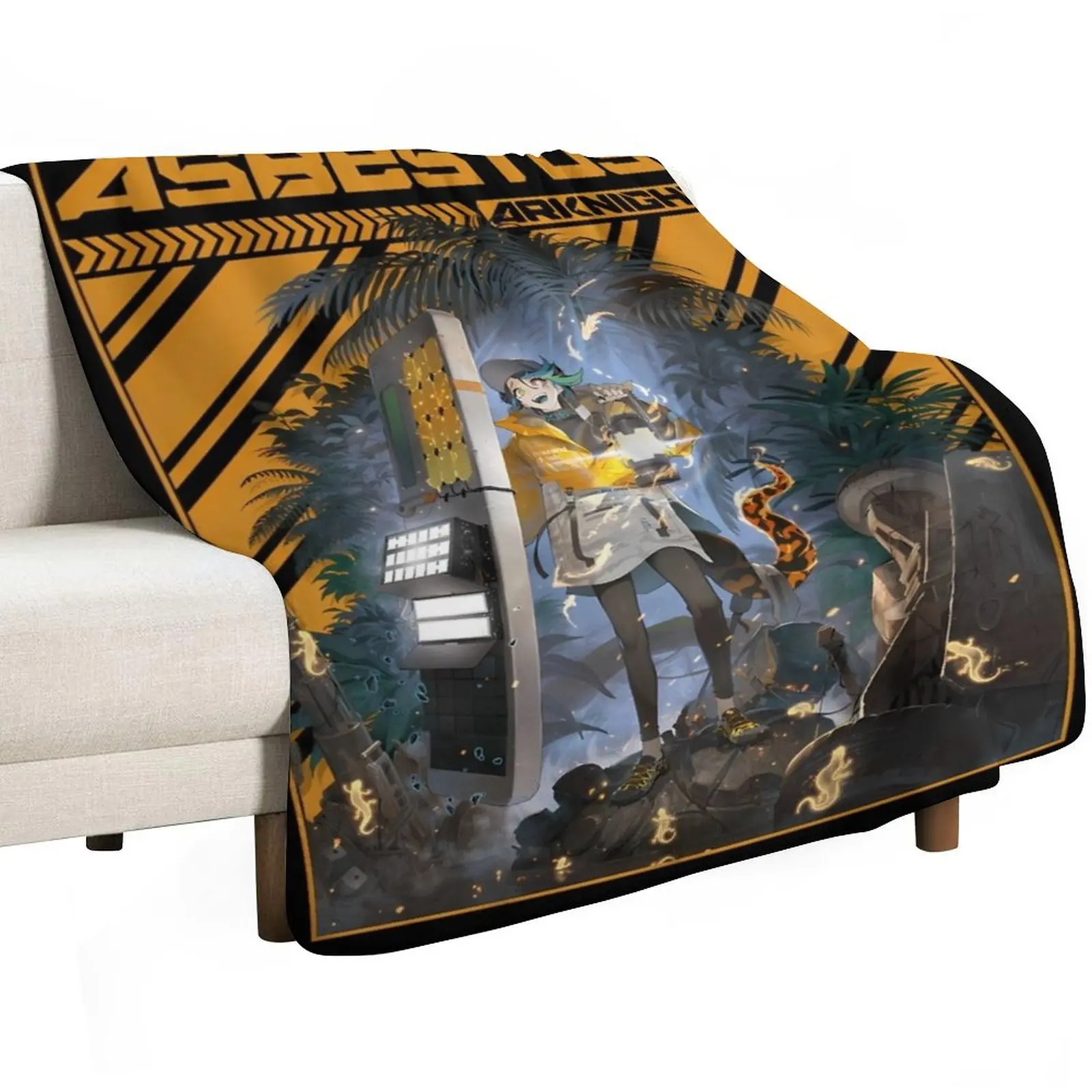 ARKNIGHTS ASBESTOS ELITE Throw Blanket Sleeping Bag blankets and throws Bed sofa bed Decorative Beds Bed covers Blankets