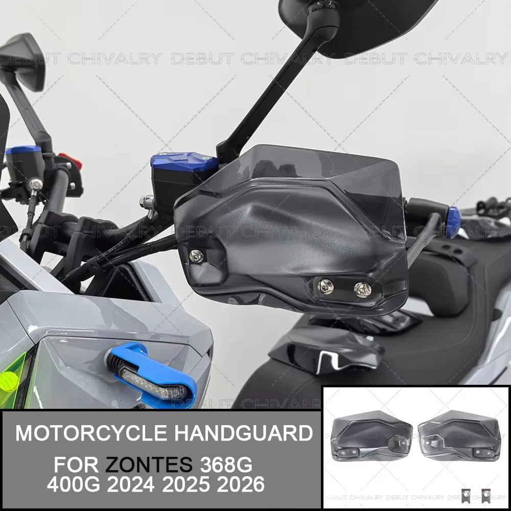 FOR ZONTES 368G 400G 2024 2025 2026 Motorcycle Handguard Handlebar Handguards Shield Guards Windshield Hand Wind Protection 368