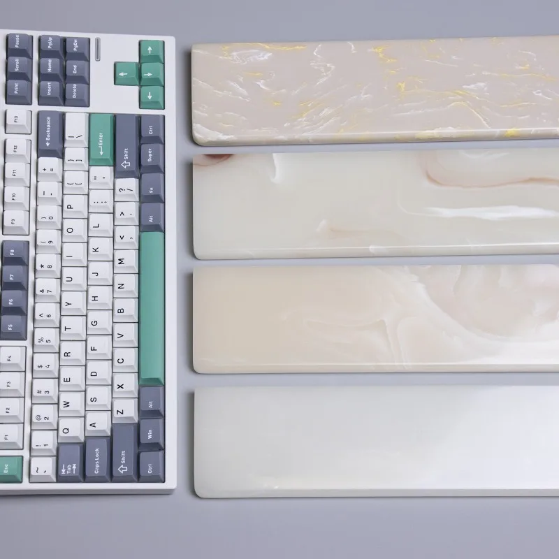 Hot Sales Quartzite Wrist Rest Handmade Custom Palm Rest  Anti-slip Hand Rest 61/75/87/98keys Mechanical Keyboard Wrist Mat