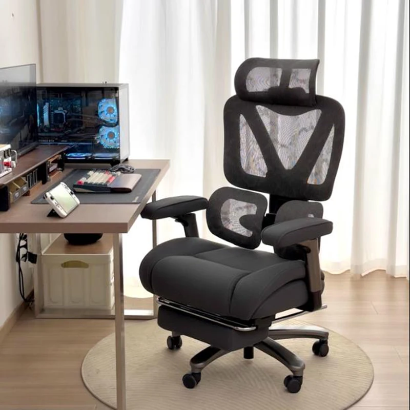 

---Ergonomic Desk Office Chair Cushion Comfortable Executive Playseat Office Chair Recliner Backrest Silla Oficina Home Furnitur