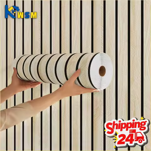 Thick Brown Grid Peel and Stick Wallpaper Faux Plaid Design Waterproof and Moisture-Proof Ideal for Walls Ceilings Home Decor