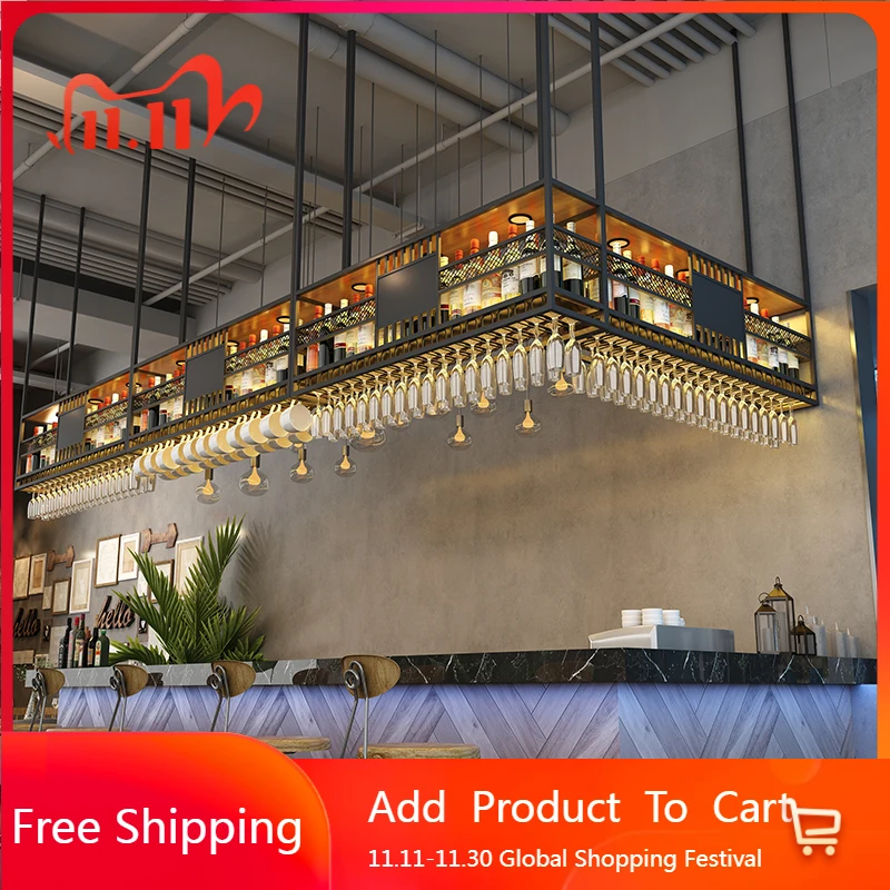 Металлическая витрина, барный шкаф, декоративная креативная гостиная, аксессуары для бара, органайзер, таблички, мебель для дома