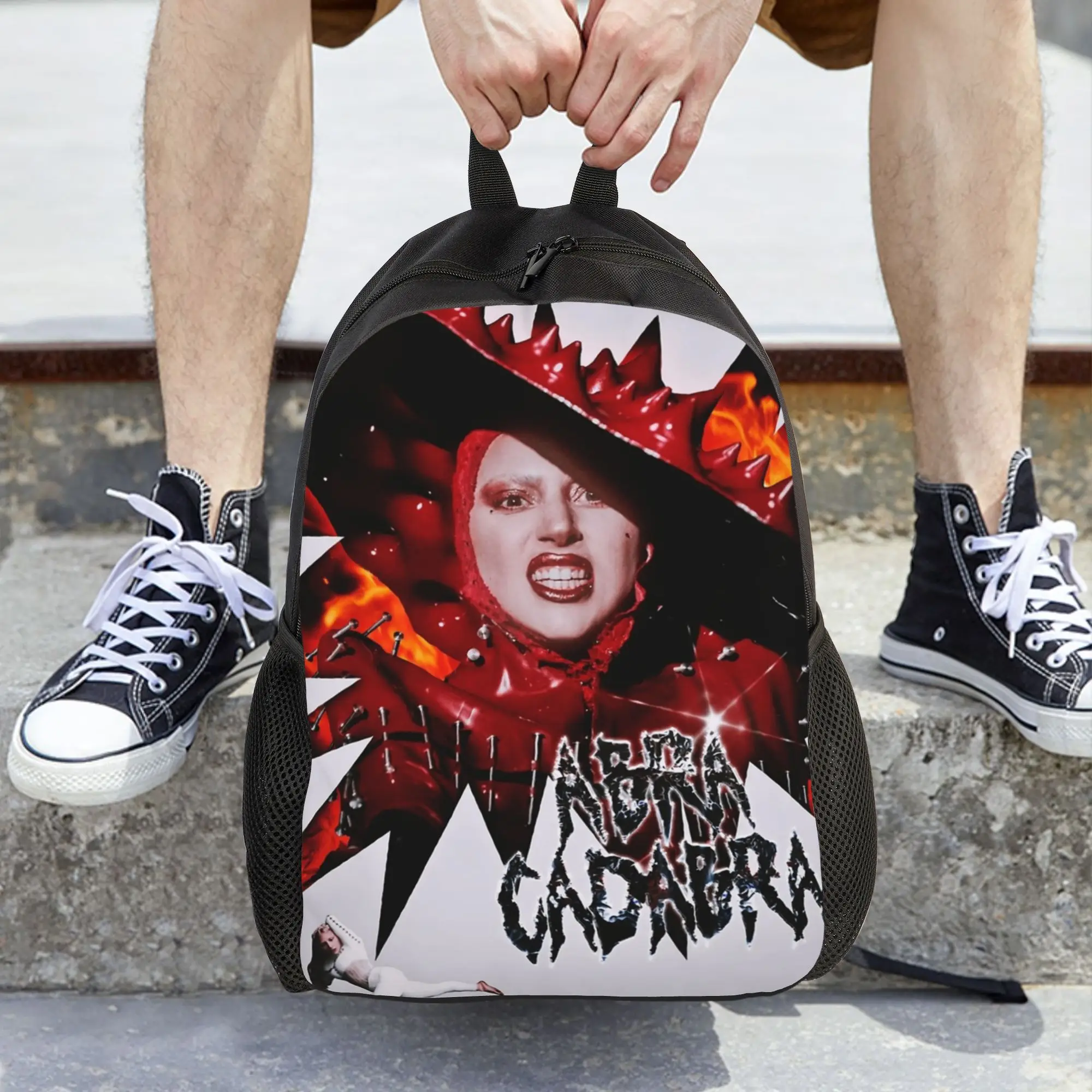 

Женский рюкзак Lady Gaga Abracadabra Mayhem, повседневная школьная сумка для студентов, рюкзак для ноутбука, дорожная сумка через плечо для мальчиков и девочек