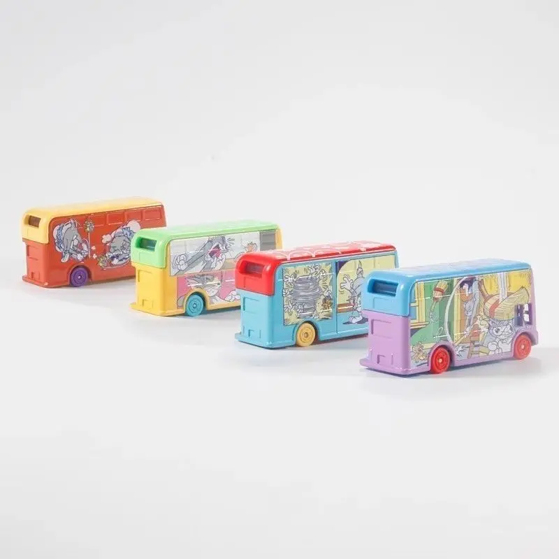 TAKARA TOMY Tomica Personaggio dei cartoni animati Tom e Jerry Modello di auto Mini auto giocattolo Giocattoli in lega Modello in metallo pressofuso per bambini Regalo di compleanno