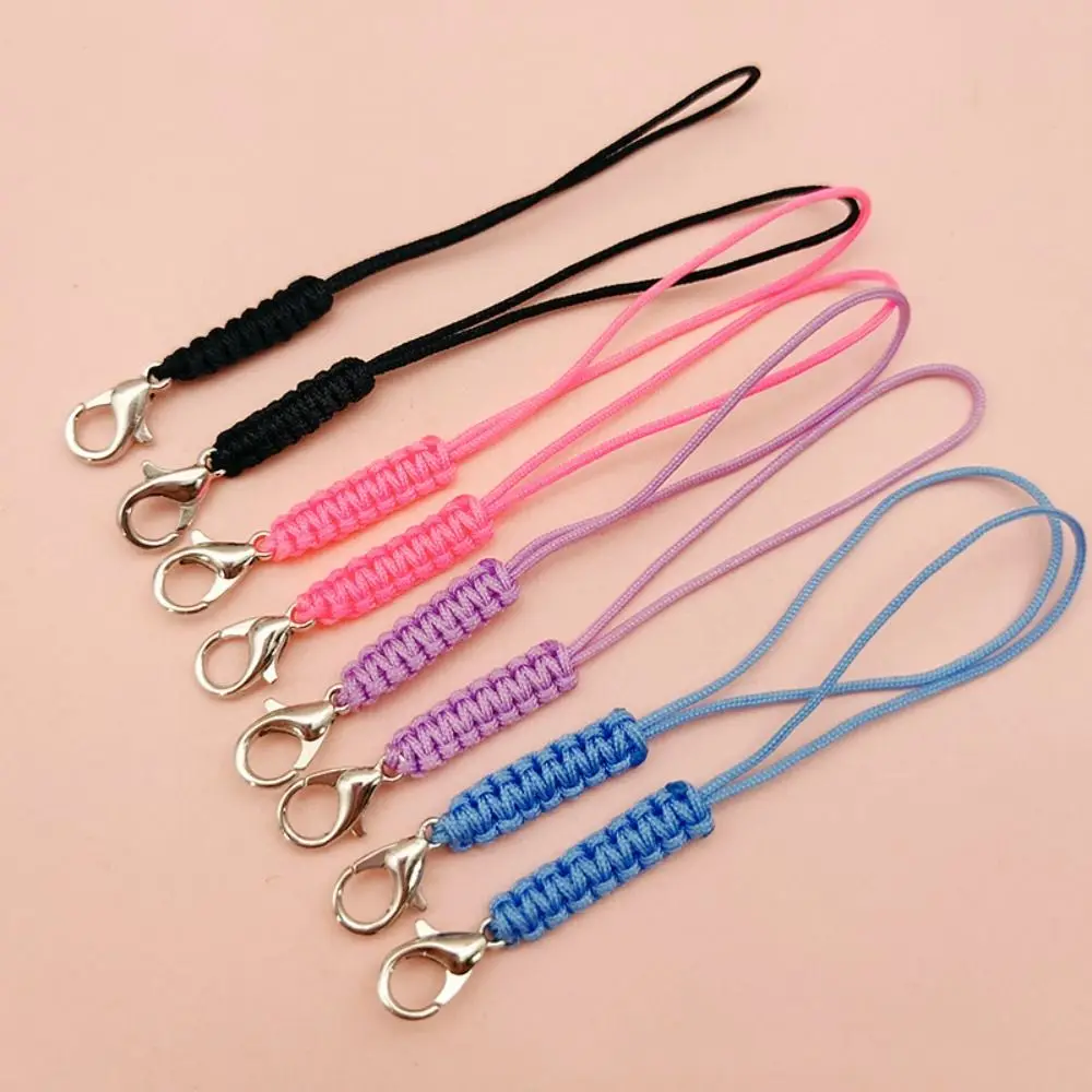 Anti Lost Mobile Phone Chain Keychain Key Ring Phone Hanging Strap Wrist Rope Simple Mobile Phone Lanyard Women Girls