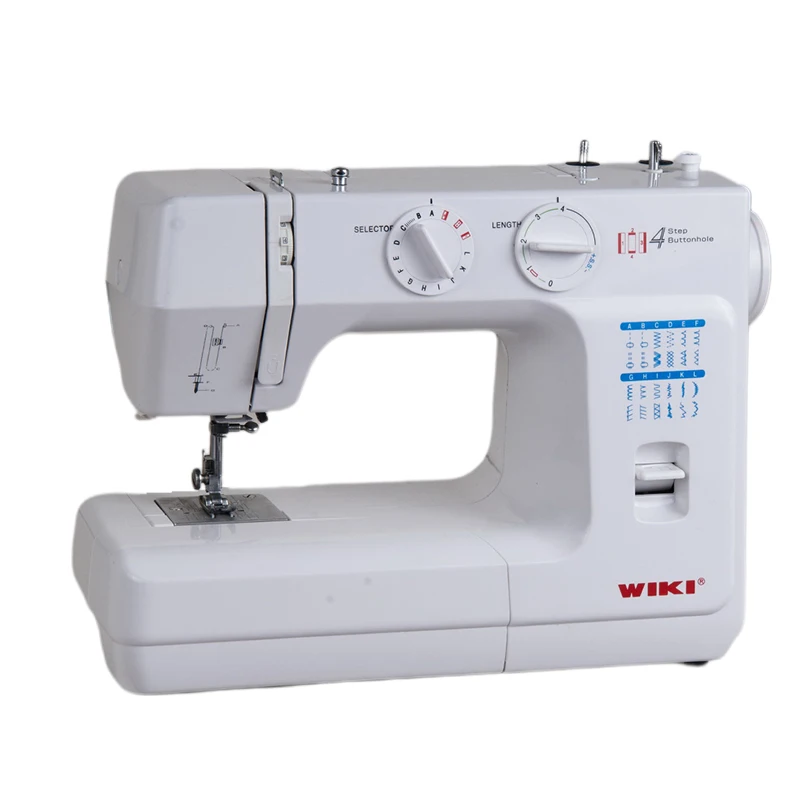 jukky fanghua domestic mini sewing machine household portable mquina de coser electric clothes making motor machine a coudre