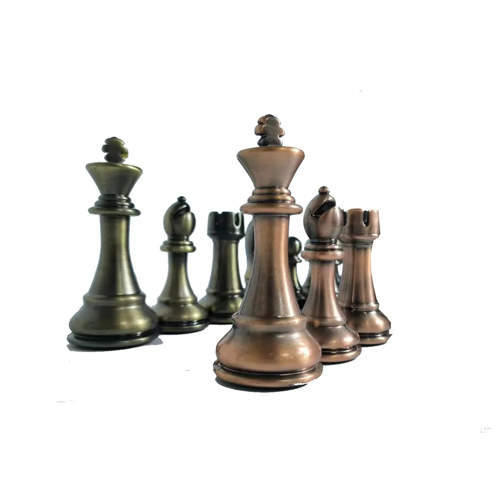 

Chess Pieces Set Exquisite Acrylic Retro Antique Decoration Chessboard High-end Luxury Large Pieces Family Children