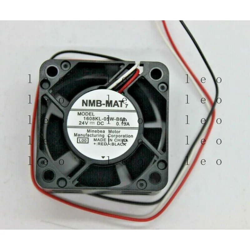 EE  for  NMB-MAT 1608KL-05W-B69 Cooling Fan 3Pins DC 24V 40× 40×20MM Black  #A6-4