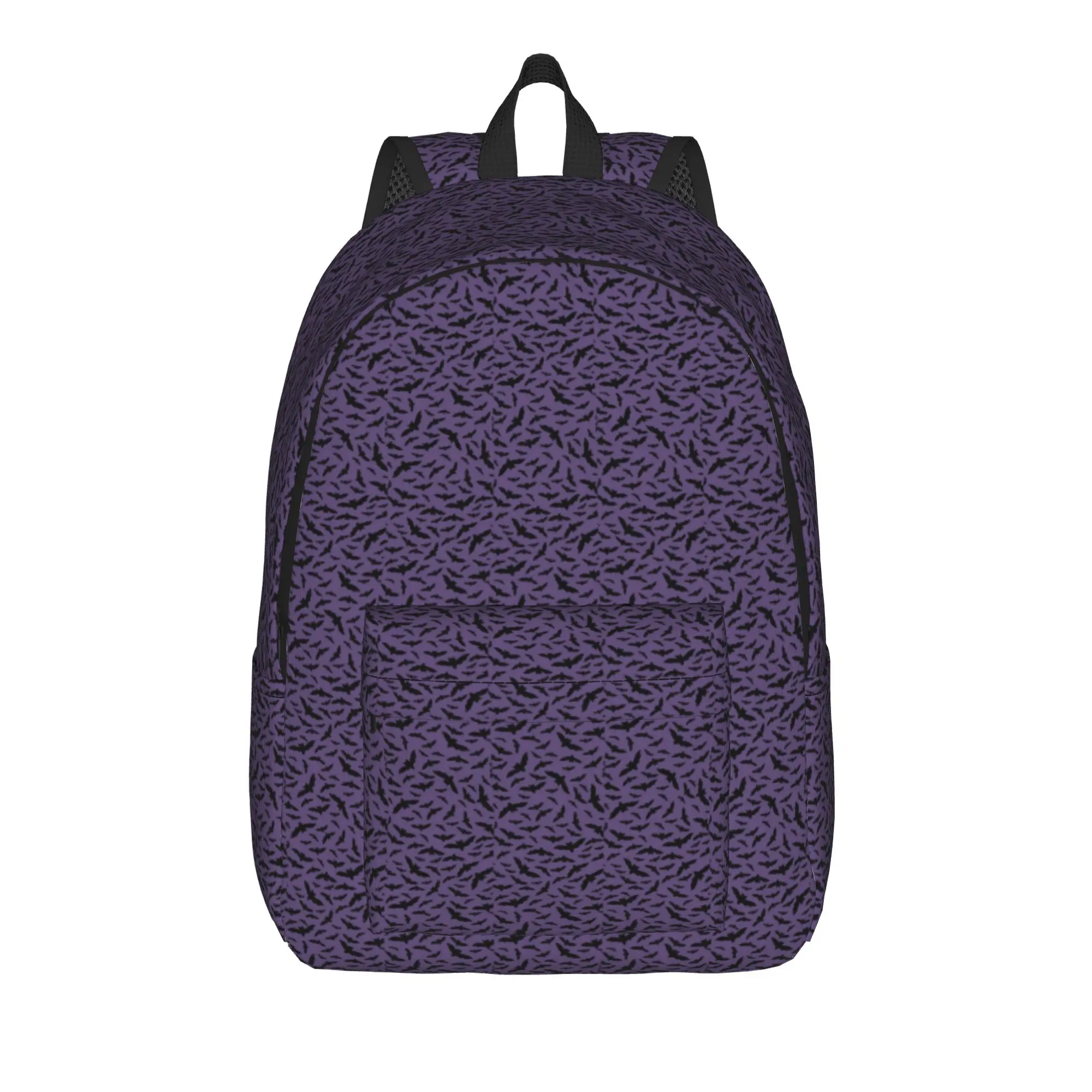 Purple Brain Abstract Texture Backpack  Hiking Backpacks Student Custom Durable School Bags Kawaii Rucksack