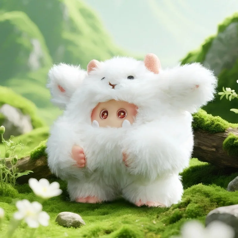 Echte OHKU Fluffy Monster 2. Generation Furry Forest Series Vinyl-Plüsch-Blindbox, Weihnachtsgeschenk für Männer und Frauen, 2025