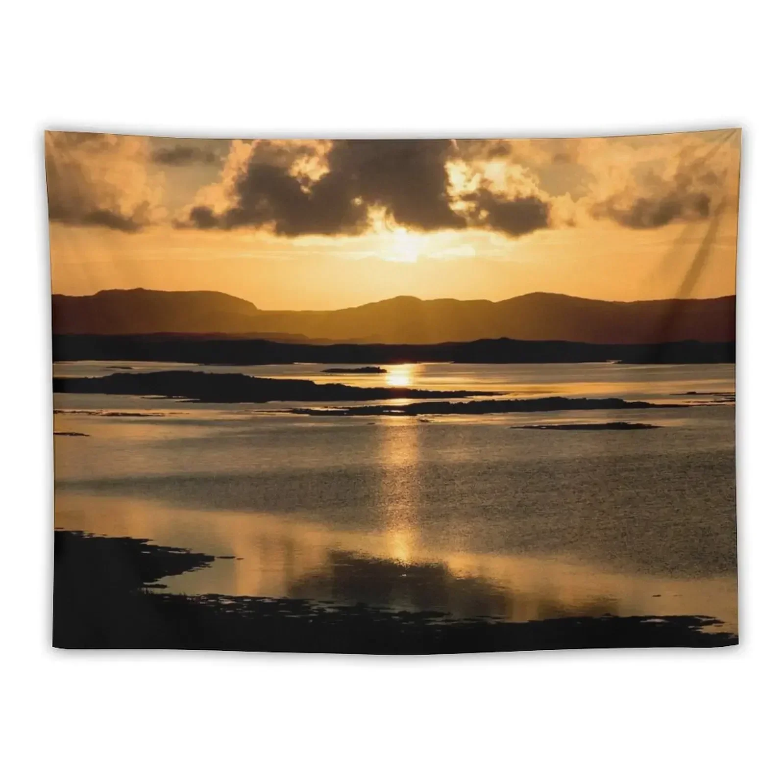 Sunrise in the Outer Hebrides Tapestry Decorations For Your Bedroom Wall Deco Tapestry