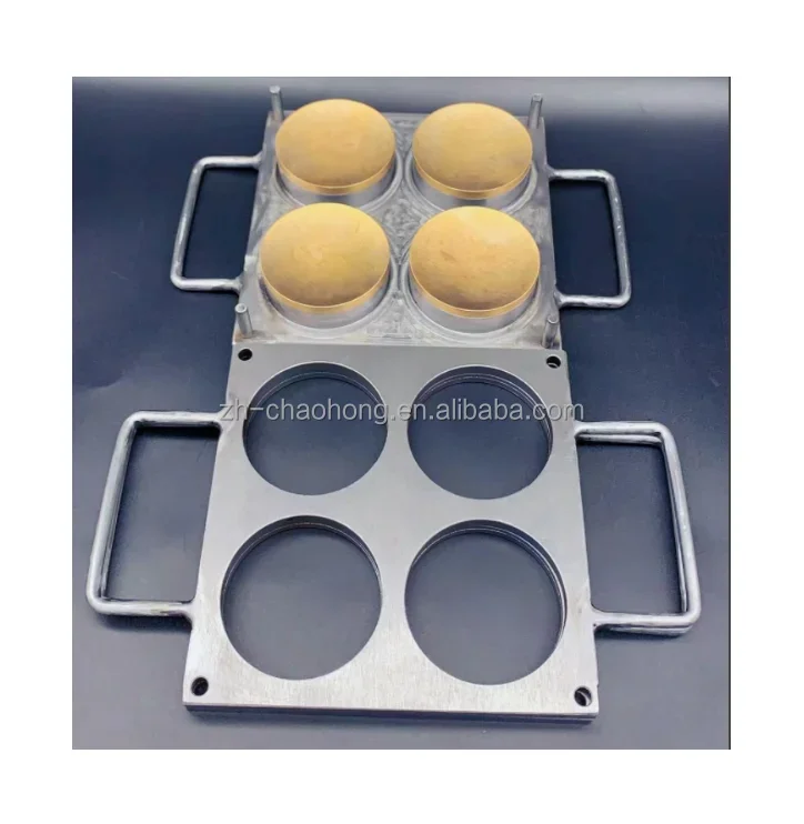 Makeup Diy Mould Press Eyeshadow Tool  Baking Powder Molds Custom Logo Pressed Powder Mold D59 Blusher 4 Cavities Pressing Mold