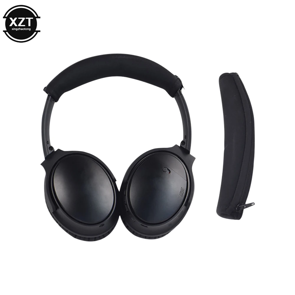 Headphones Headband Cushion Pads Bumper Cover Zipper Replacement for Bose QC15 QC2 QC35 QC25 AE2 Headset