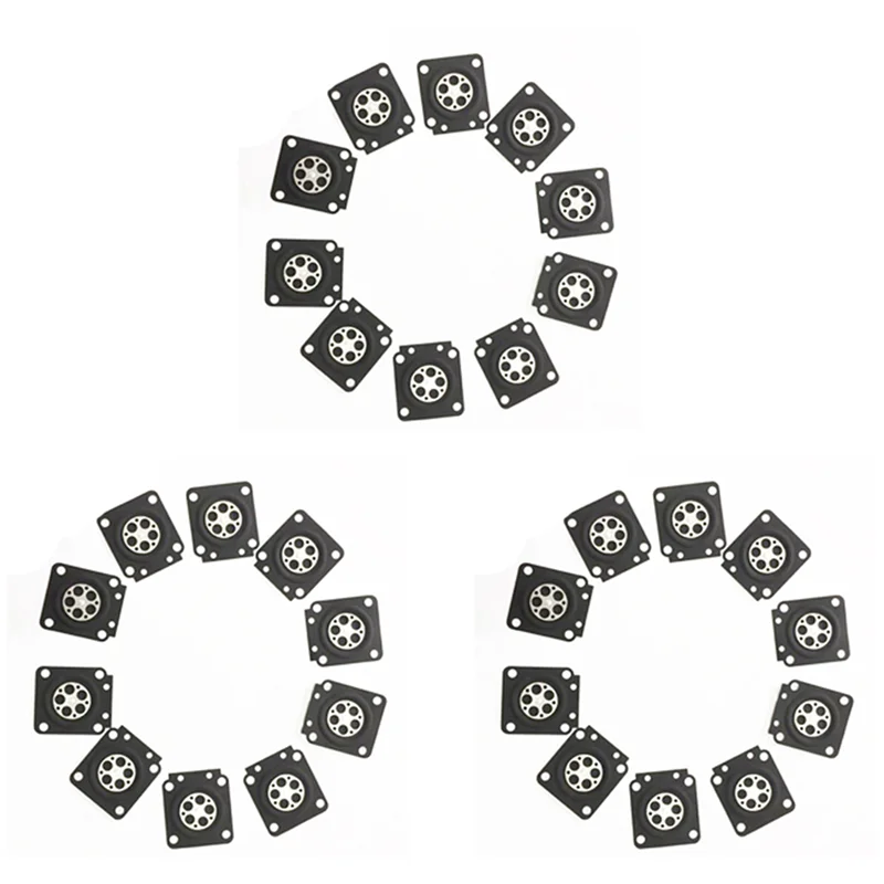 

A53Q-60Pcs/Lot For Zama 180 Metering Diaphragm Membrances Gasket Parts For Zama180 192 Carburetor Repair Kit