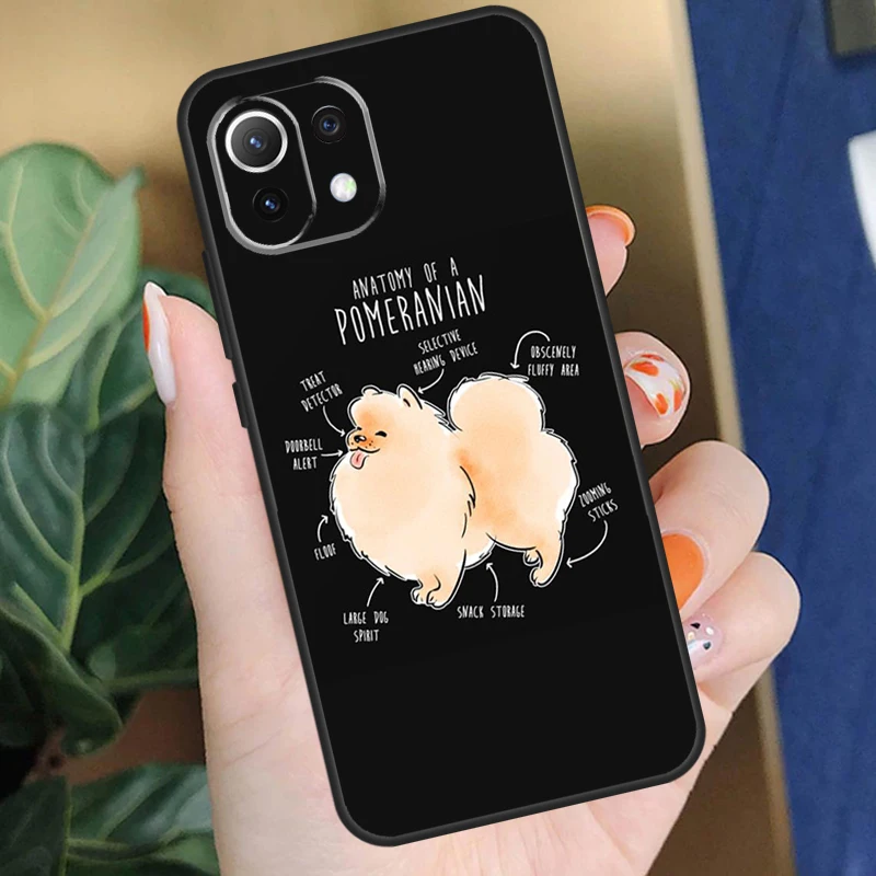 Pomeranian Dog Case For Xiaomi POCO X3 X5 F5 Pro C65 X4 F3 F4 M5s Mi 11T 12T 13T 12 Lite 14 13 Pro Cover