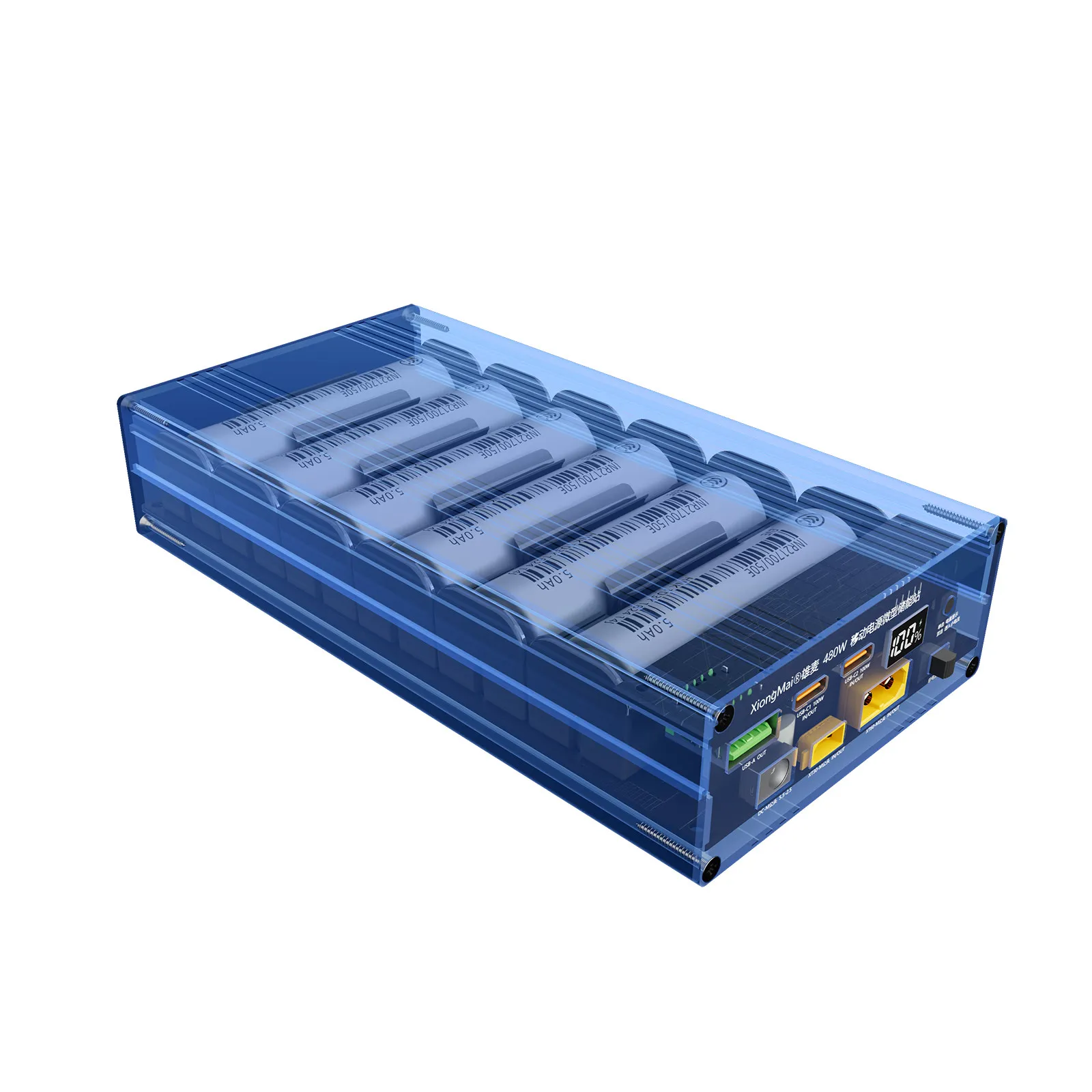 480W Power Bank Kit 100W Fast Charge 30000mAh Large Capacity  without battery