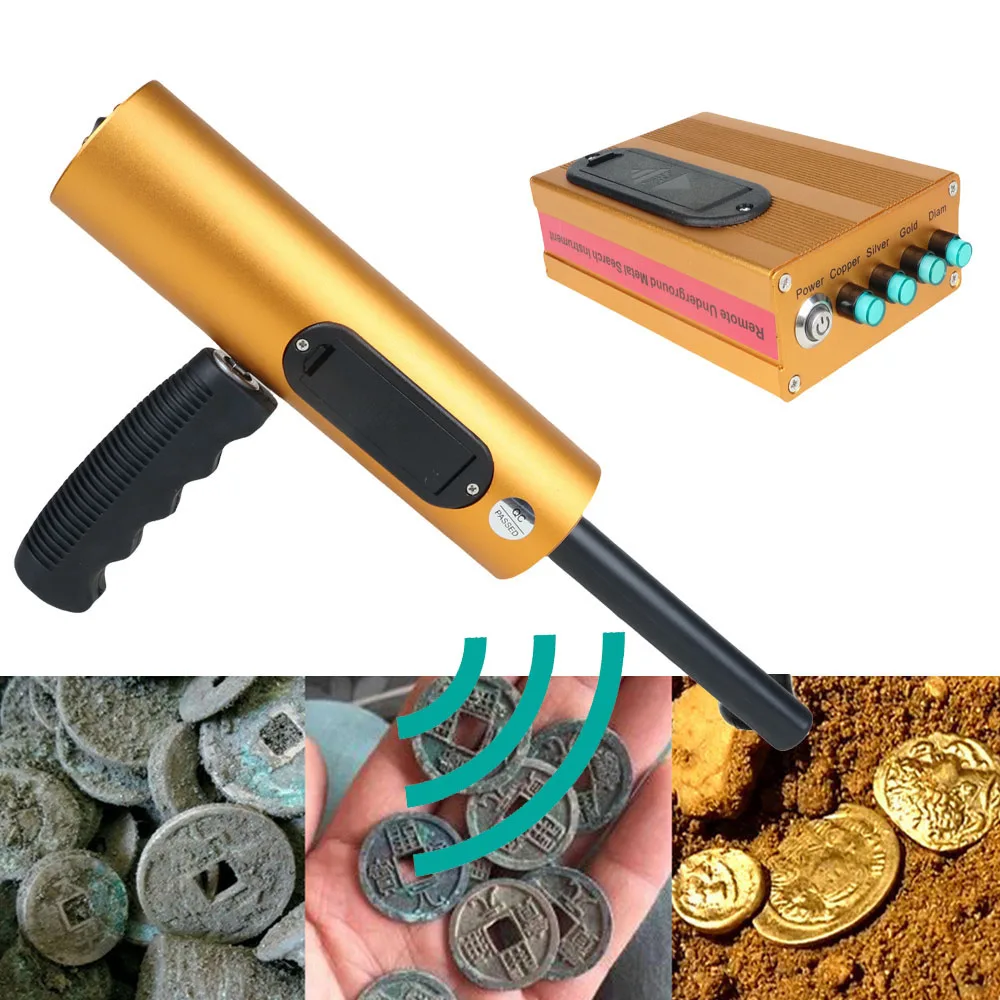 1500 Meters Update Sensitive Treasure Scanner, Underground Metal Detector Locator for Gold/Silver/Copper/Precious Stones