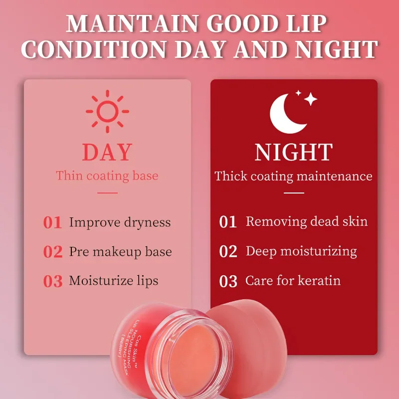 NOURISHING Lip Masks Hydrating Moisturizing Softening Dryness Cracking Preventing Sleeping Mask for Lip Care