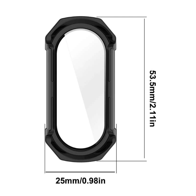 Upgrades Integrated Screen Protector Smartwatch Screen Cover for Band 9/9 Drop shipping
