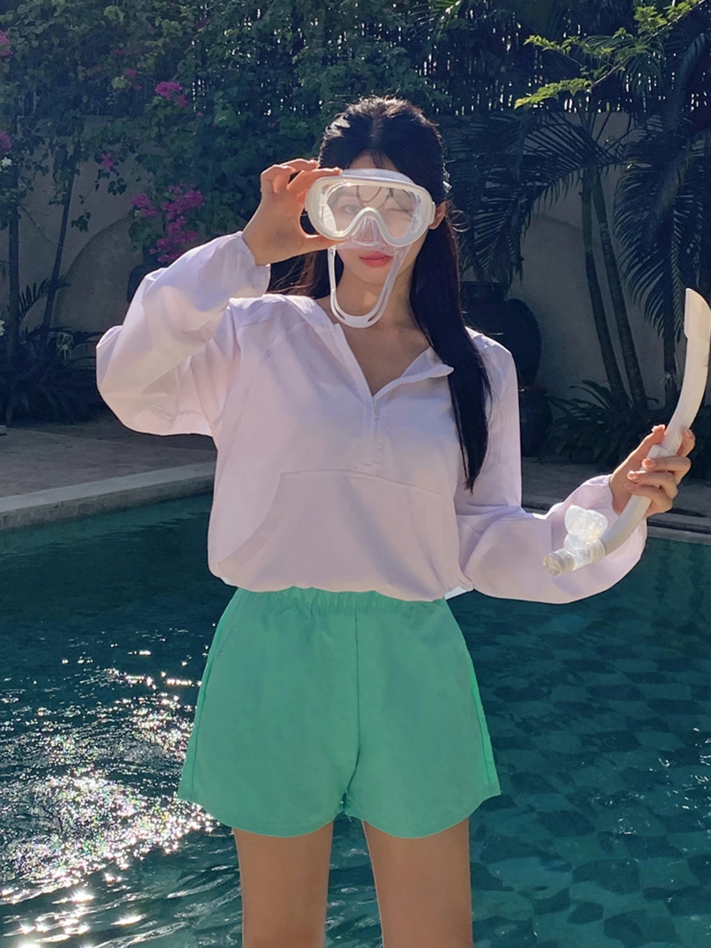 new-hat-dive-suit-separate-long-sleeve-long-pants-surf-suit-jellyfish-clothes-quick-dry-beach-vacation-sunscreen-swimsuit
