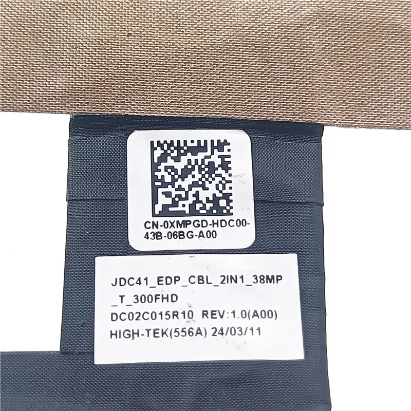 Brand New For Dell Latitude 7440 7450 2-in-1 Screen Cable EDP 38MP FHD 300Hz Screen Cable XMPGD 0XMPGD DC02C015R10