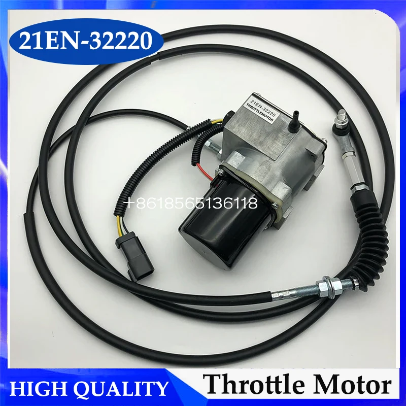 Excavator Accelerator Actuator Throttle Motor 21EN-32220 for R140LC-7 R160LC-7 R210LC-7 R250LC-7 R170W-7 R200W-7