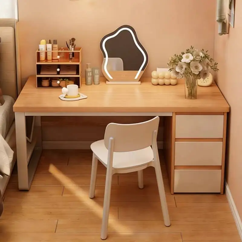 

Essentials Makeup Vanity Desk Drawers European Modern Room Stuff Dressing Table Adult Corner Coiffeuse De Chambre Furnitures