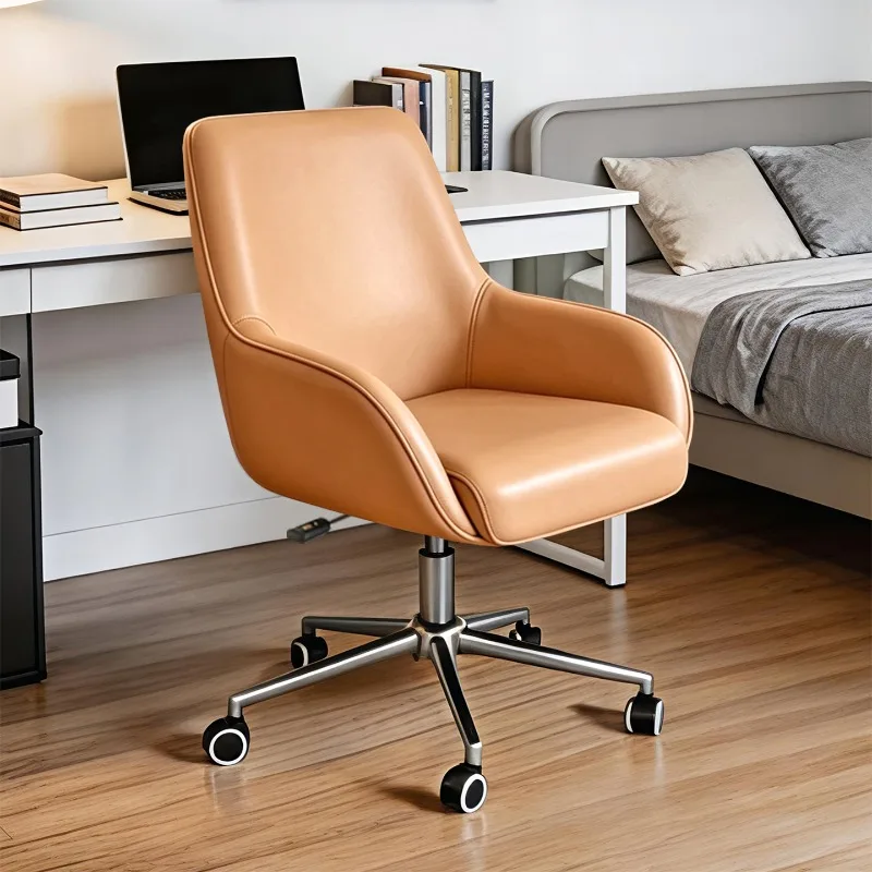 High Back Mobile Recliner Office Chair Ergonomic Comfy Gamer Office Chair Armchair Bedroom Rolling Chaise De Bureaux Furniture