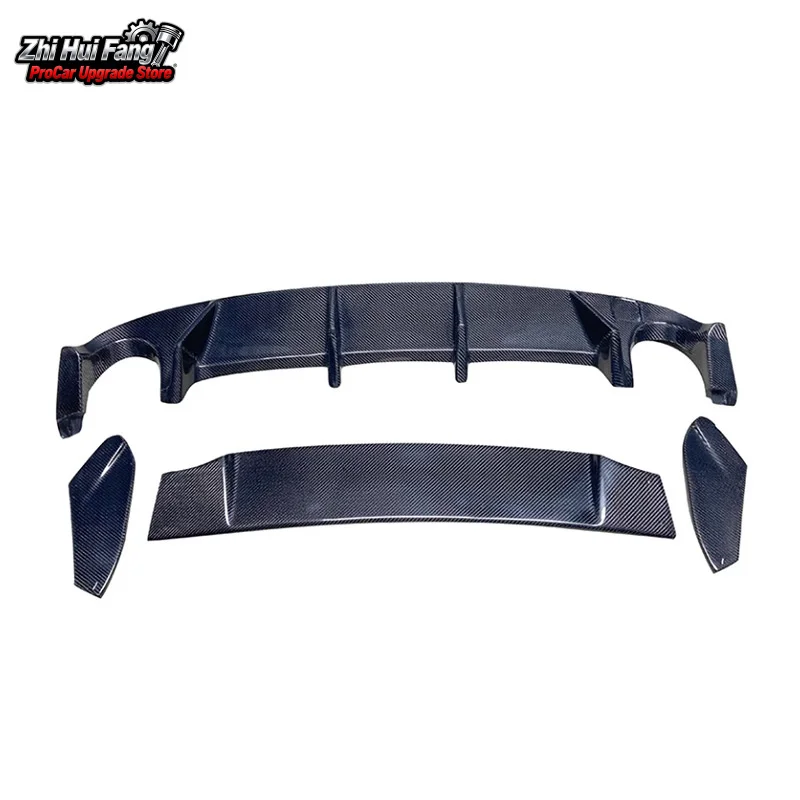 

Подходит для Volkswagen Golf 6, задняя губа, спойлер из углеродного волокна, модификация объемного звучания, автомобильные аксессуары, внешние детали