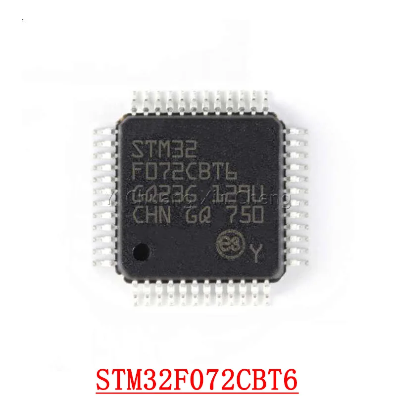 STM32F072CBT6 STM32F072R8T6 STM32F072RBT6 STM32F072RBT6 STM32F072V8T6 STM32F072C8T6 شرائح QFP ، جديد ، 1 قطعة