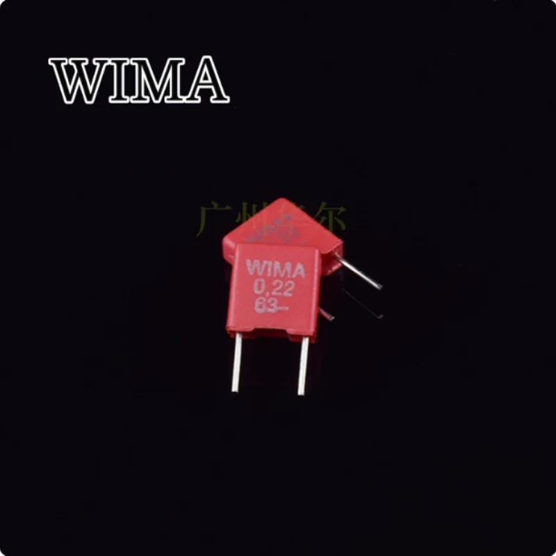 5pcs-100pcs  Weima WIMA 0.22uF 63v 0.22u 220n 224 63V MKS2 Original German WIMA