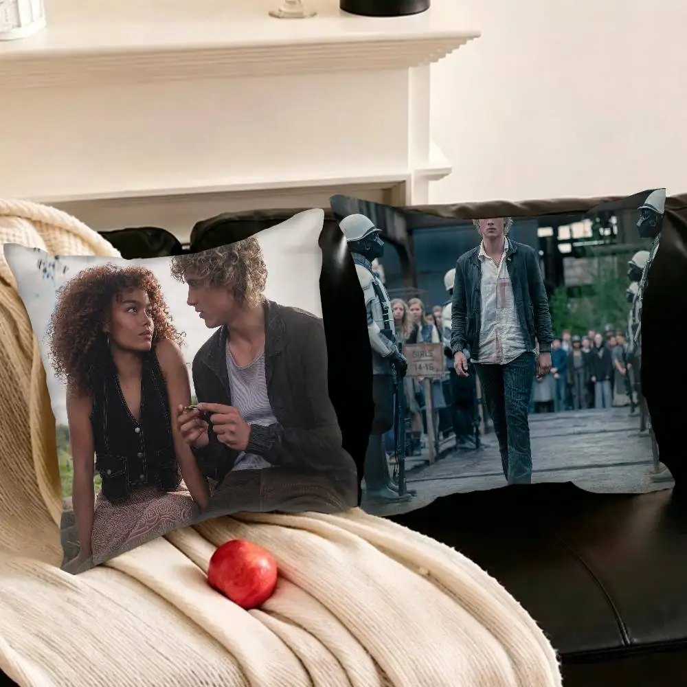 

The Hunger Games Sunrise on the Reaping Various Sizes Square Pillowcase For Car Home Bedchamber Decor