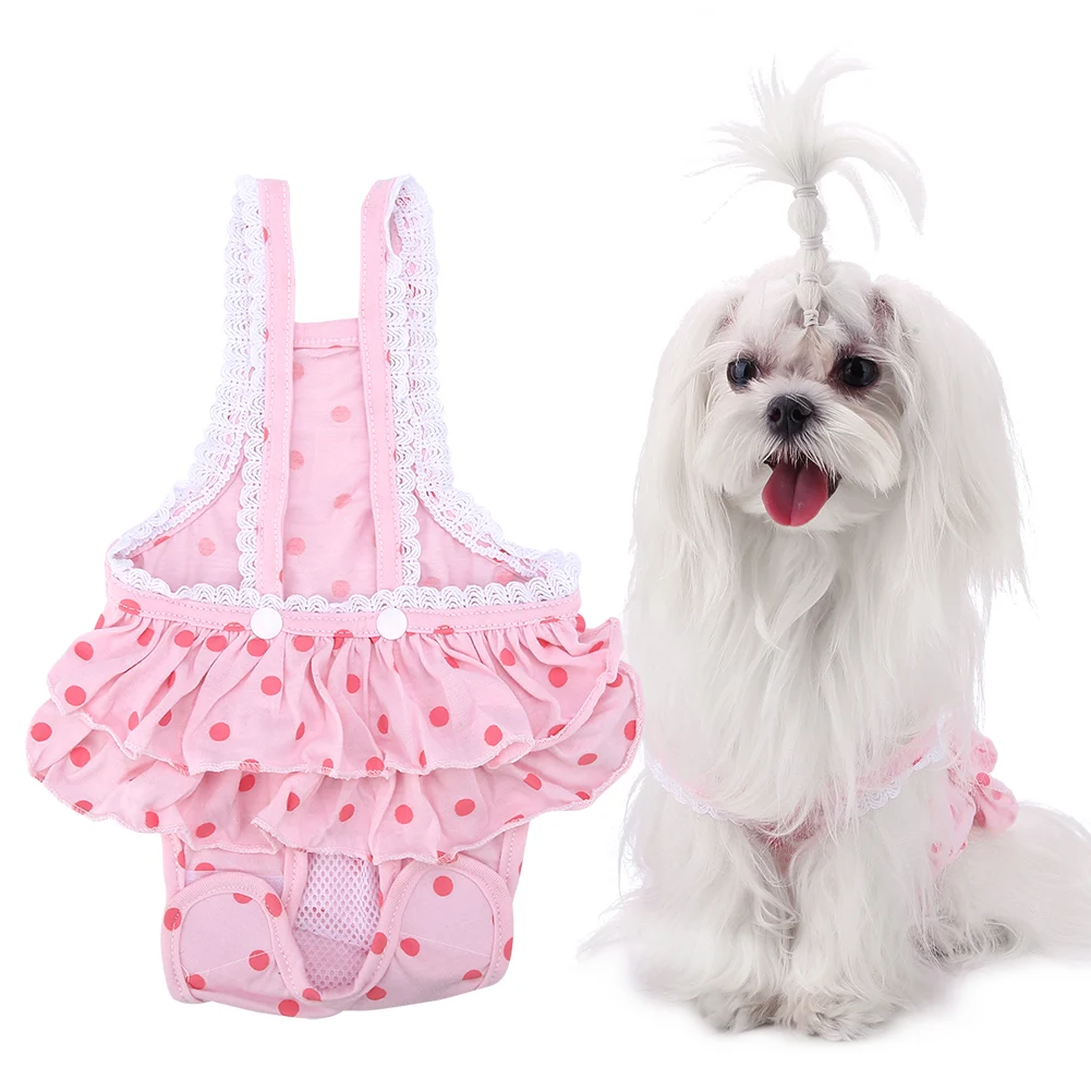 Pet Physiological Pants Underwear Dog Clothes Puppy Diaper Strap Briefs Female Sanitary Panties Shorts Pet Supplies