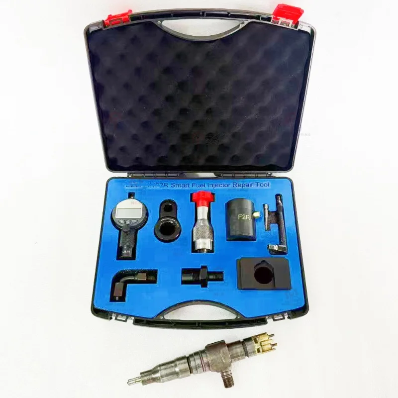 Oil Return Clamp Adaptor Valve Surface Grinding Solenoid Valve Stroke Measurement Tools for  F2R Injector Disassembly