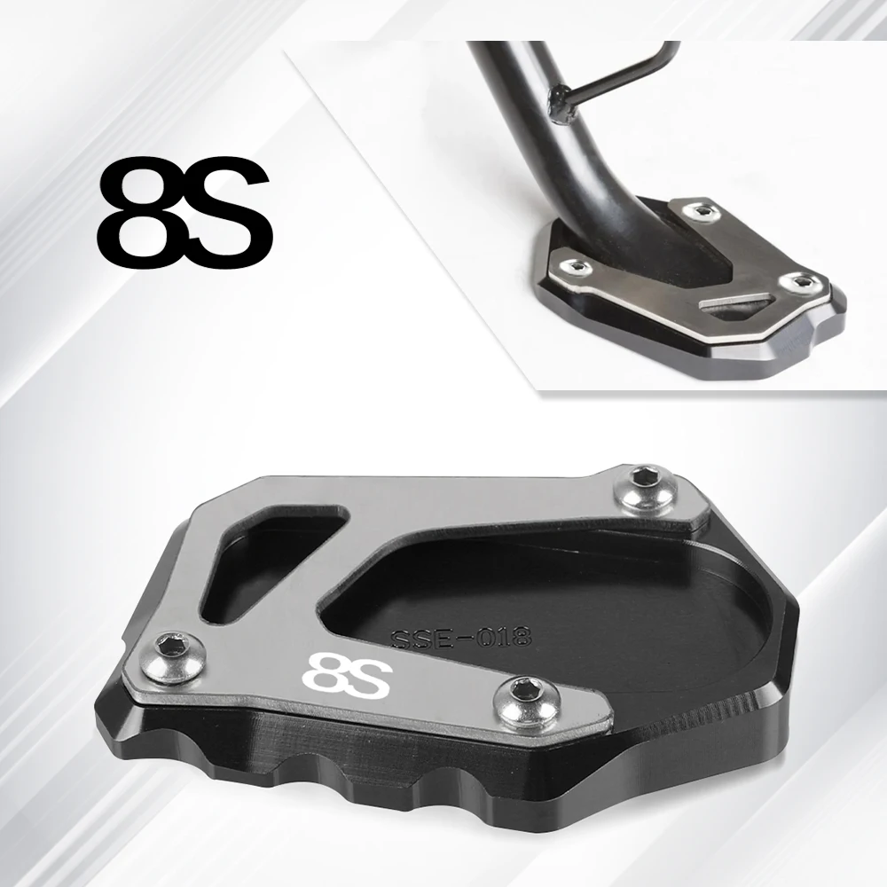 

For SUZUKI GSX-8S GSX8S GSX 8 S 2023 2024 2025 GSX 8S Motorcycle Kickstand Foot Side Stand Extension Enlarger Support Plate Pad