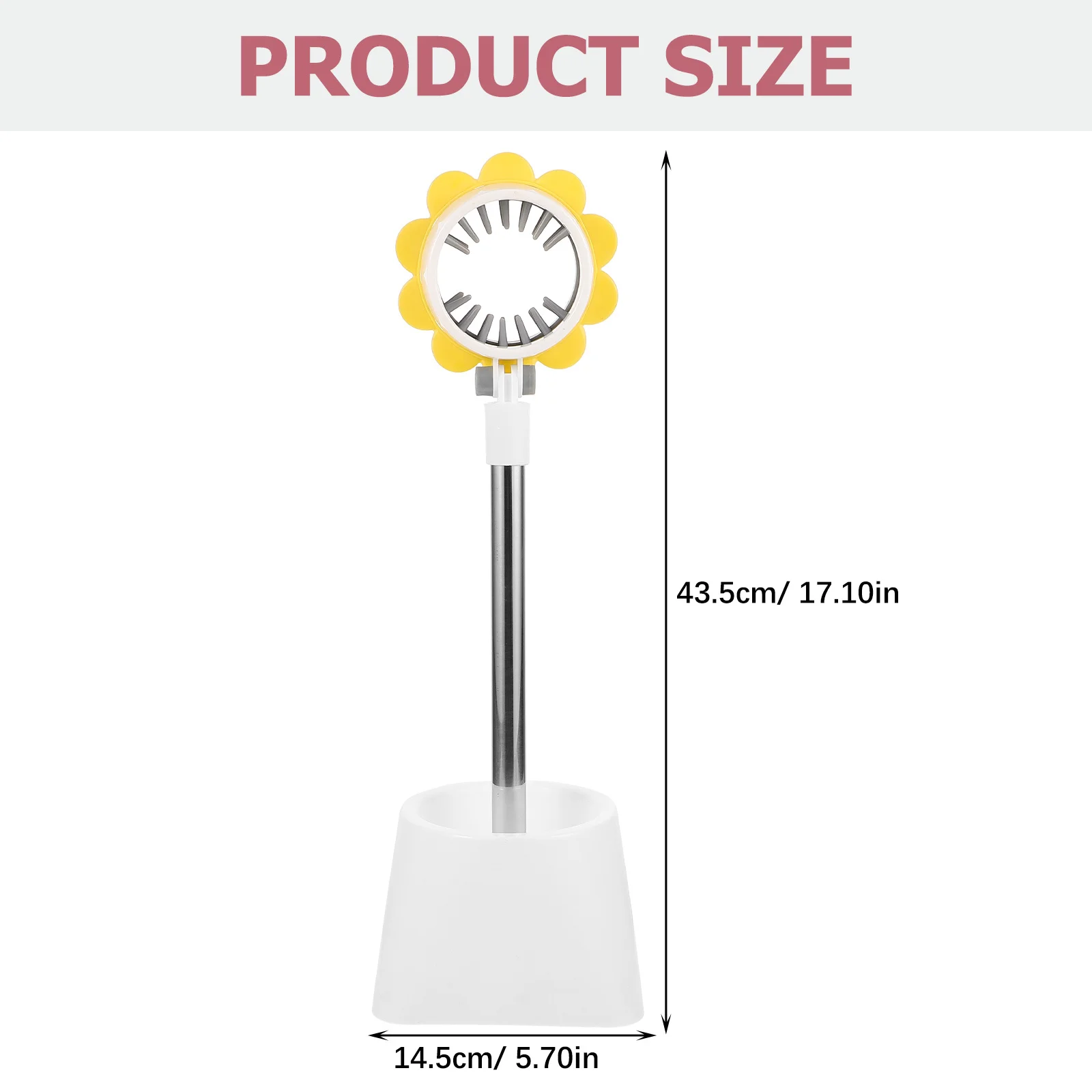 BUTIFULSIC Hair Dryer Holder White Plastic Stainless Steel Wall Mount Blower Fixator for Bathroom Organizers