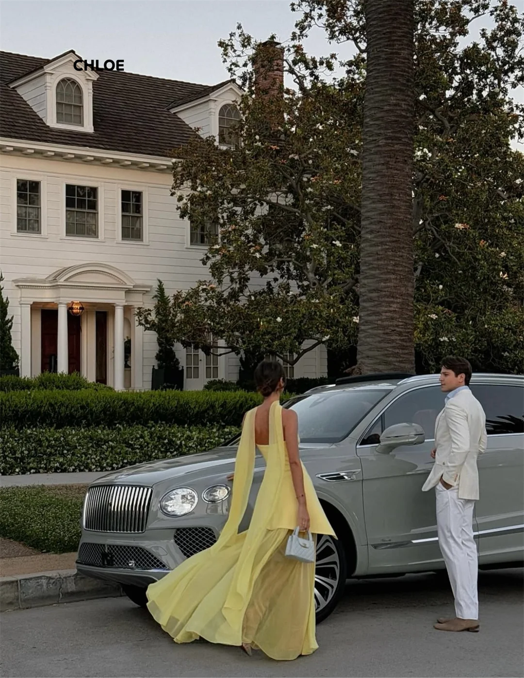 Gaun Prom Off-shoulder 2025 Gaun Malam Mewah Elegan untuk Acara Khusus Gaun Pesta Custom Made Model A Shawl