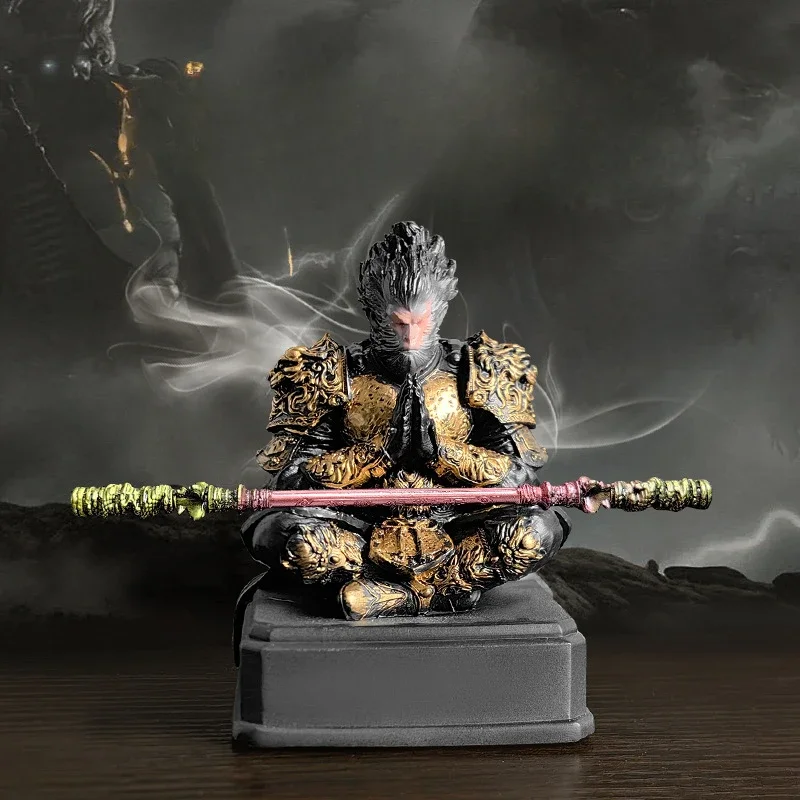 Black Myth Wukong Monkey King Destiny Man Resin Decorative Ornament Game Peripheral Figure Model