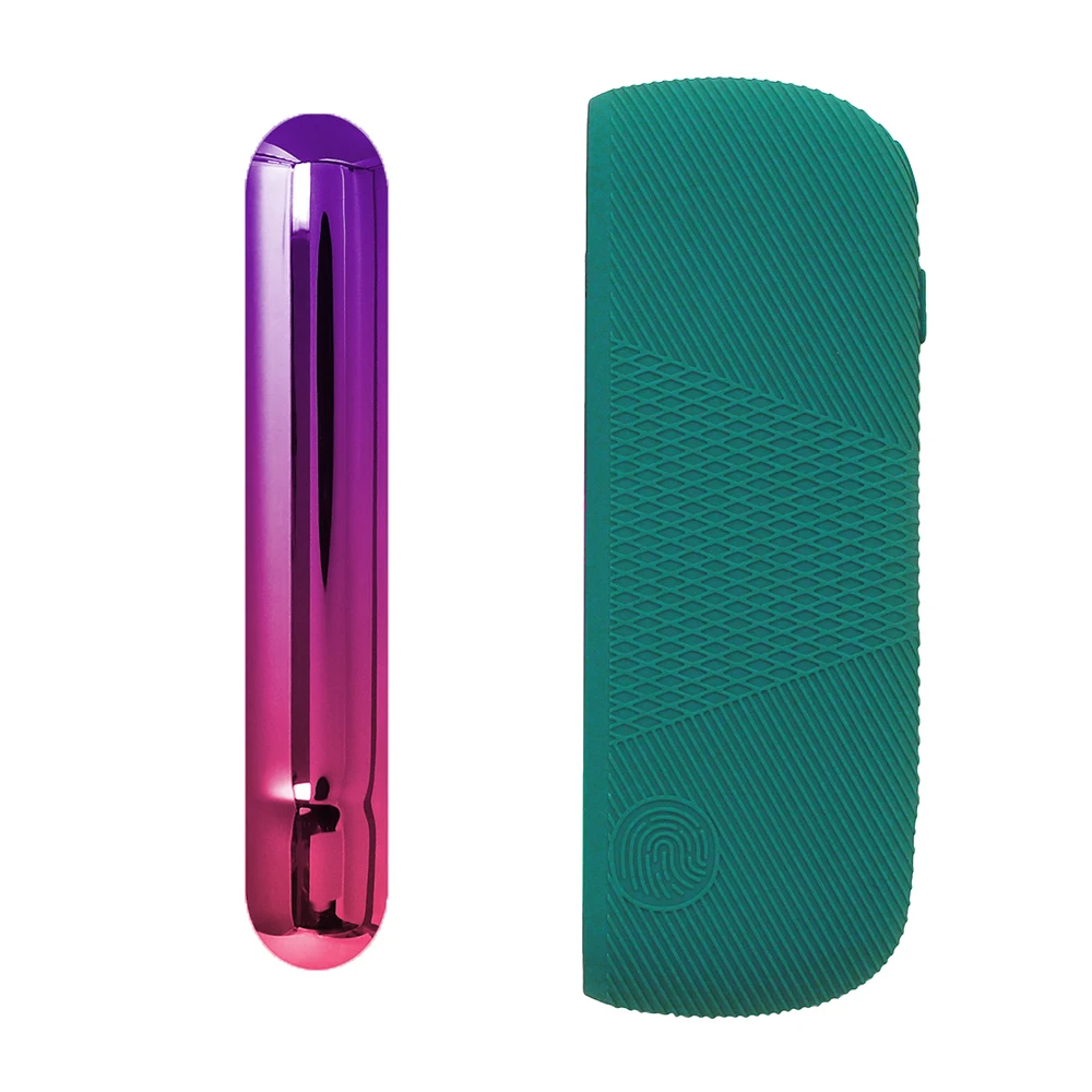Luxury 15 Colors 2-IN-1 Silicon Case + Side Cover for IQOS ILLUMA Replaceable Shockproof Shell for IQOS ILLUMA I Accessories