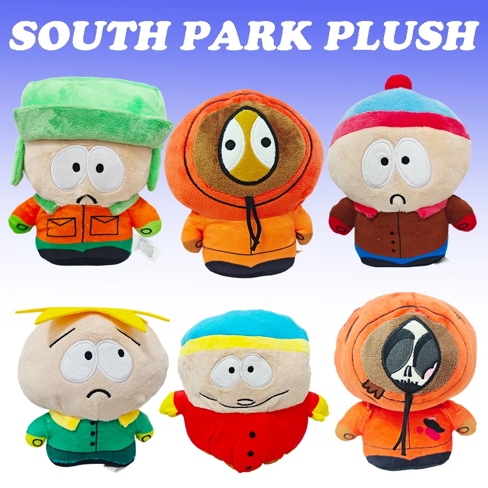 

New18cm SouthPark Plush Cartoon Toys Dolls Stan/Kyle/Kenny/Eric/Tweek Kawaii Plush Dolls Children Birthday Xmas Toy Gifts Hot ﻿