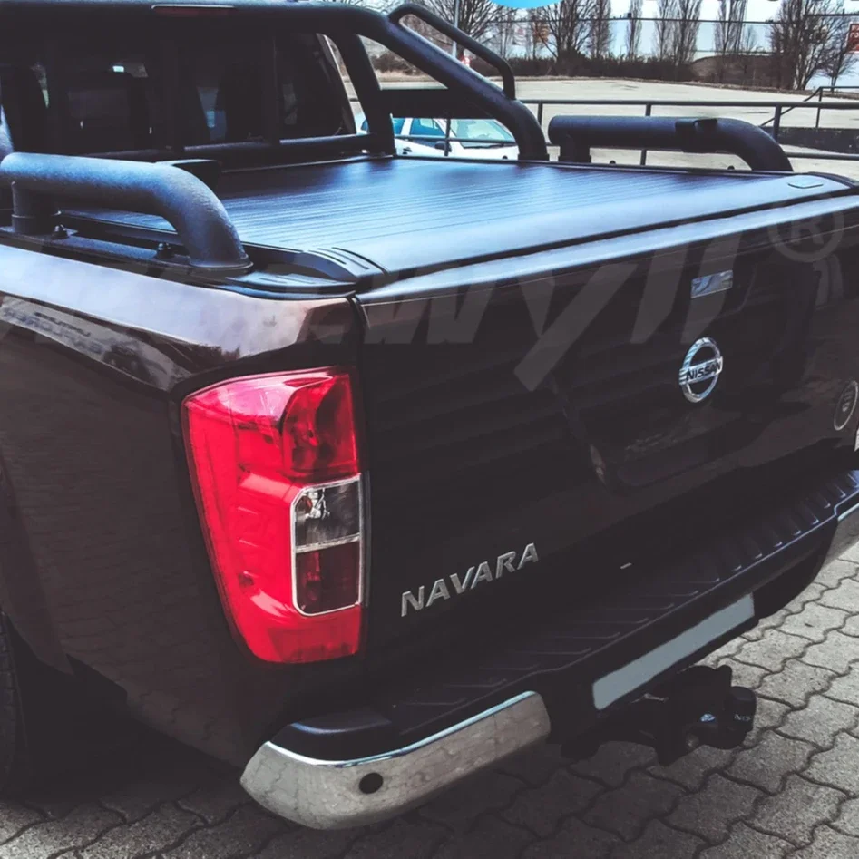 

Tapa Batea Pickup Truck Bed Electric Retractable Tonneau Cover For Nissan Navara Np300 Double Cab(Europe)2015+ E-K03C