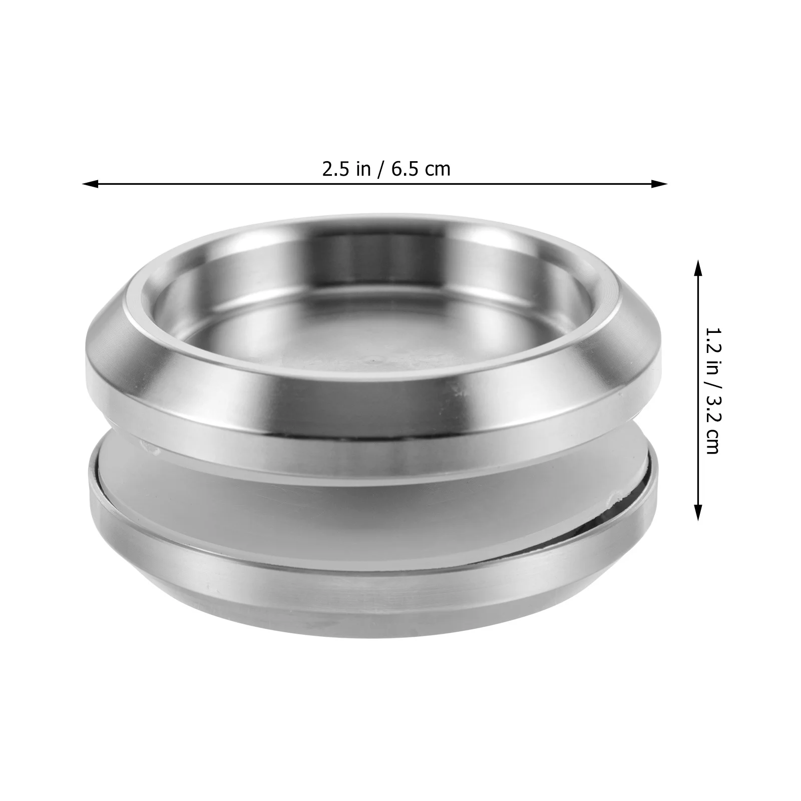 2Pcs Shower Door Handles Stainless Steel Circular Pull Knobs Sliding Glass Door Hardware Replacement Round Handle Pull