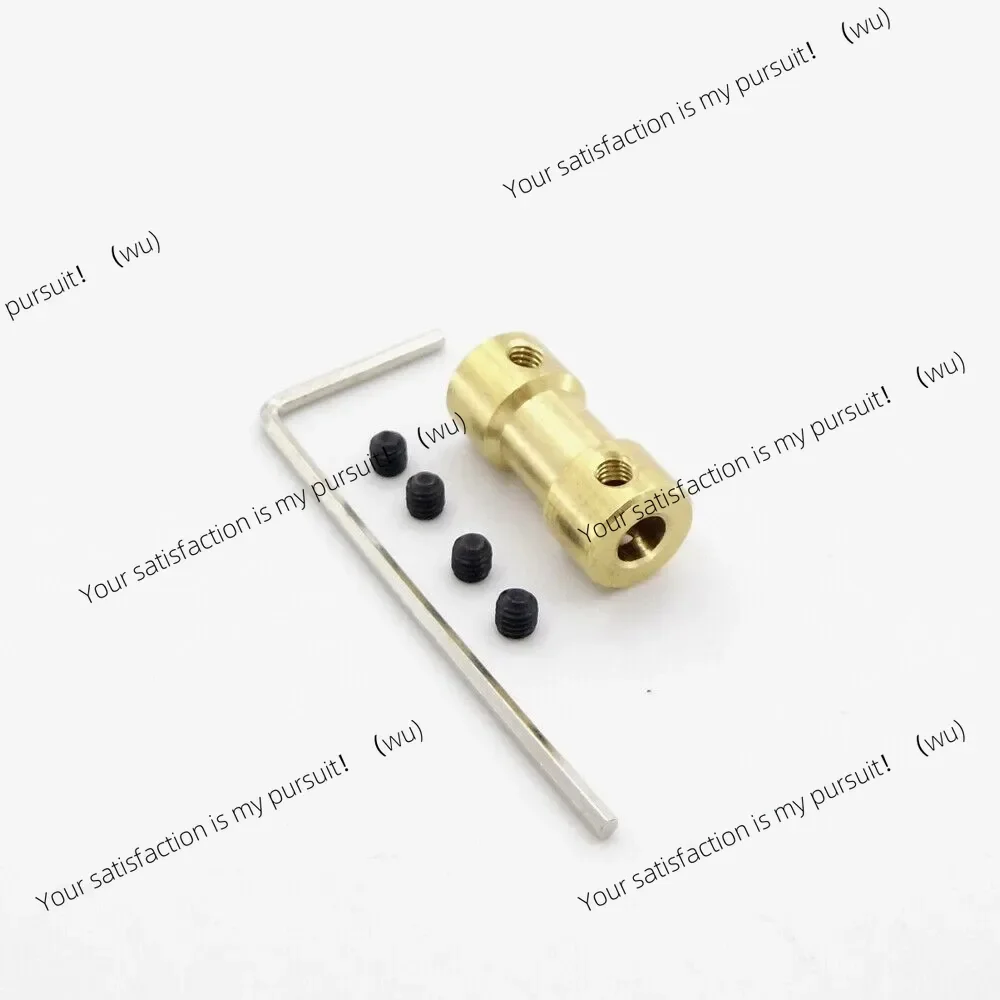 2/2.3/3/3.17/4/5/6mm Motor Shaft Coupling Coupler Connector Sleeve Adapter Brass Transmission Joint For RC Boat Car Airplane