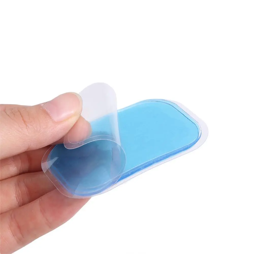 10Pcs Hydrogel Fitness Gel Pads Trainer Gel Patch Electrode Stickers EMS Trainer Gel Hip Exerciser Neck Massager