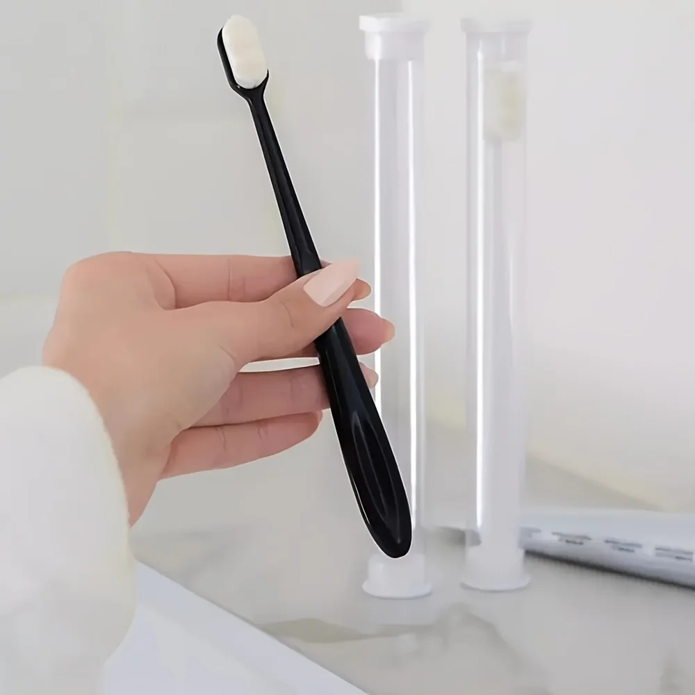 10 فرشاة أسنان يدوية فائقة النعومة مع 20000 شعيرات ناعمة #5