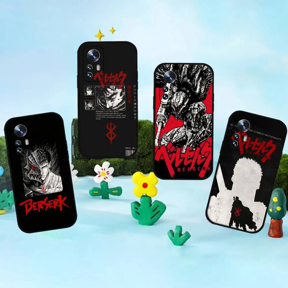 

Anime A-Berserk-S Phone Case For Xiaomi Redmi 13 12 13 12C 14C Redmi Note 14 13 12 Pro Plus 12S 11S 11 10S Soft Cover