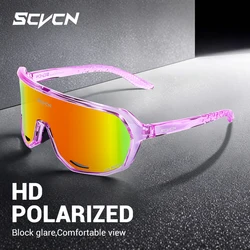 SCVCN Men's Driving Drivers' Glasses Men's Trend UV Protection Sunglasses Men Women Fashion Glasses Polarized Sunglasses