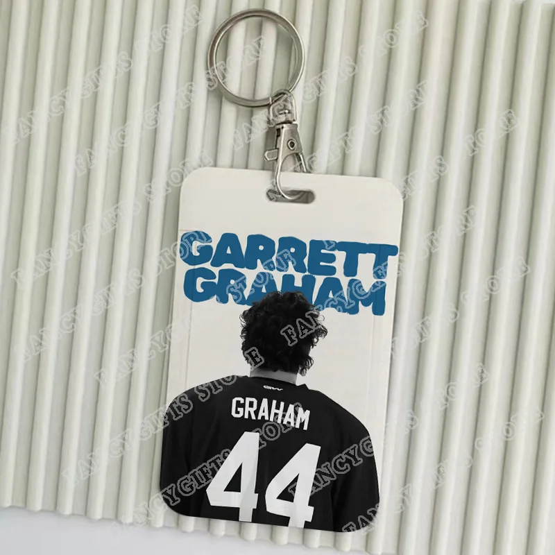 Off Campus Deandi Laurentis Garrett Graham Keychains Holders Card Holder Bank Bus ID Credit Cards Key Ring Chains