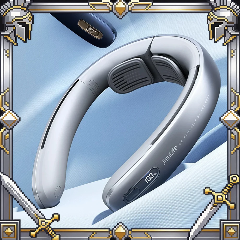 jisulife-pro1-fan-on-neck-4-air-duct-surrounding-cooling-small-neck-hanging-fan-strong-pressurization-and-wind-gathering-gifts